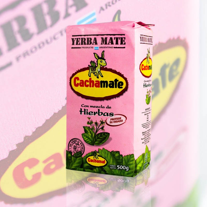 Cachamate Hierbas Rosas