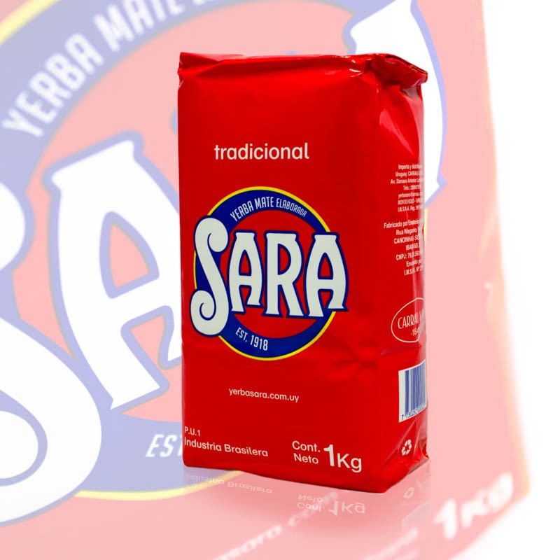Sara Roja Yerba mate de Uruguay 1Kg.