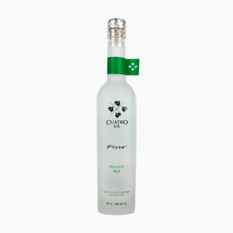 Pisco Peruano 4 Gallos Mosto Verde 40%